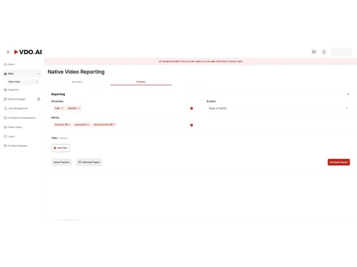 VDO AI-reporting