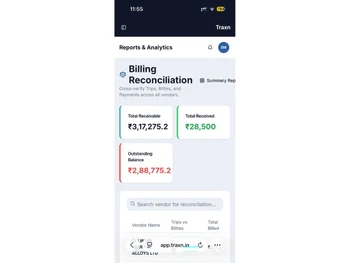 TraxnCargo billing