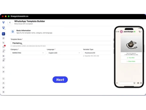 Thequickassist template