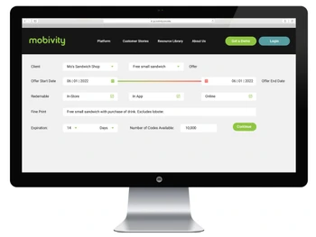 Mobivity-dashboard