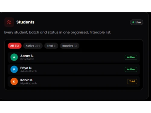 StudioPartner students