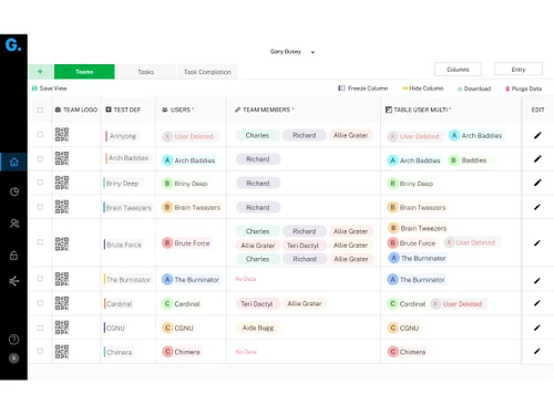 Grid-databases