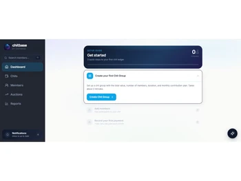 ChitBase dashboard