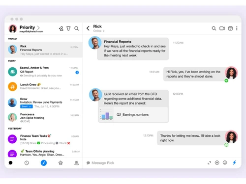 Spike-conversational email