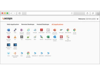 Accops HyWorks applications