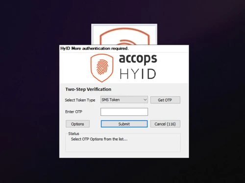 Accops HyID authentication