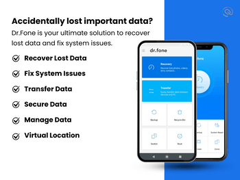 Dr.fone - Data recovery software pain point