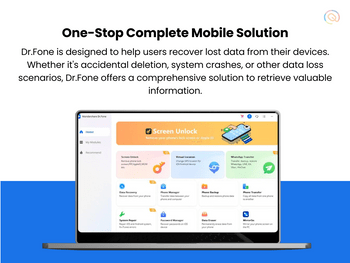 Dr.fone - Data recovery software, about