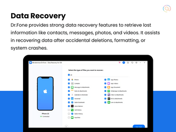 Dr.fone - Data recovery software