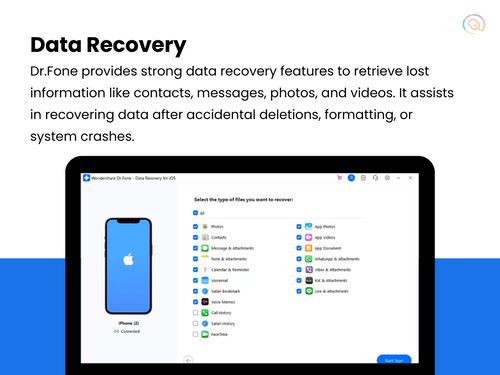 Dr.fone - Data recovery software