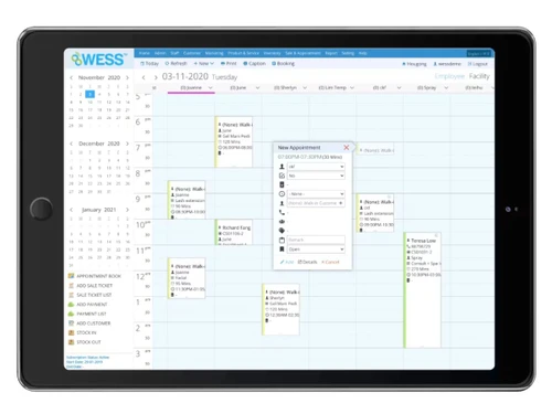 WESS-calendar