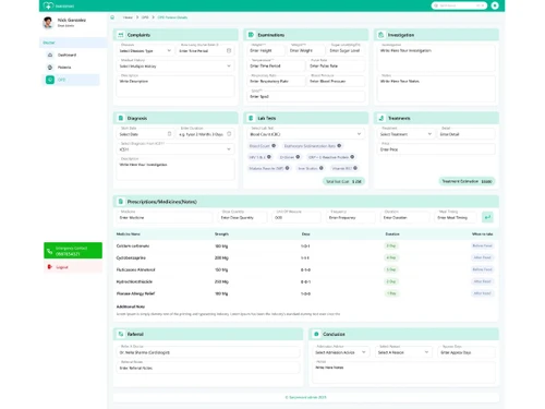 Sanjeevani ERP OPD Management