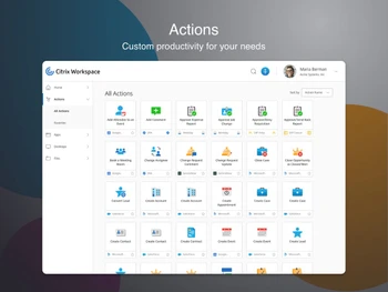 Citrix-Workspace actions