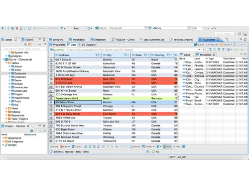 DBeaver-data editor