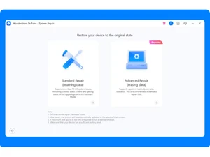 dr.fone - Repair restore