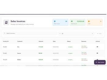 DigiGini Bookz-invoice