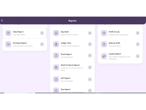 DigiGini Bookz-reports