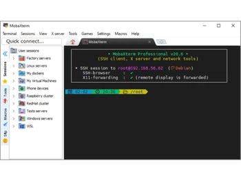 MobaXTerm-quick connect