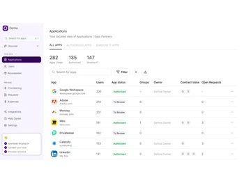 Corma-application