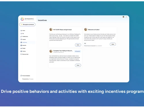 Kudos-incentives