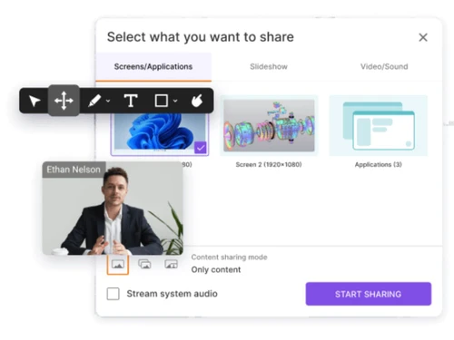 Secumeet share