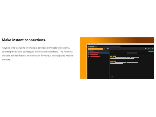 Bloomberg Terminal-connections