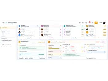 Bynarize HRMS-dashboard