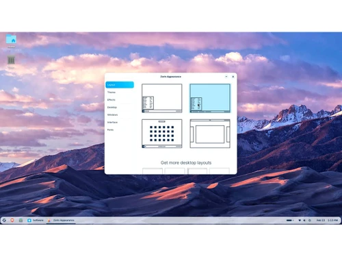 Zorin OS-layout