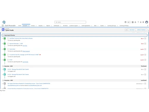 Quick Receivable Collections