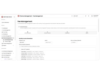 Ovia Erp fees management