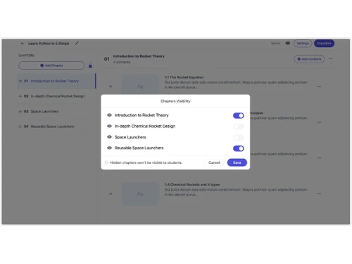 Zoho Classes LMS