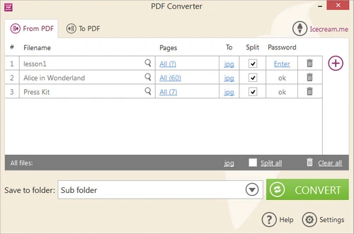 Icecream Pdf Convertor