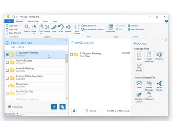 WinZip-documents