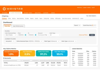 Waystar-claims