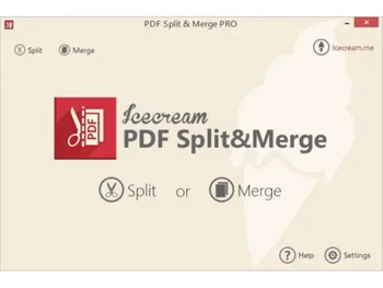 Icecream PDF Split & Merger