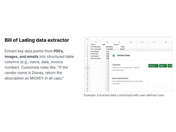 Lido-data extract