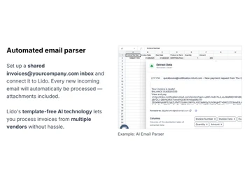 Lido-email parser