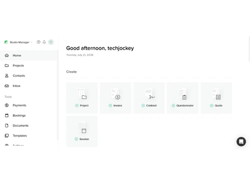 Pixieset-studio manager