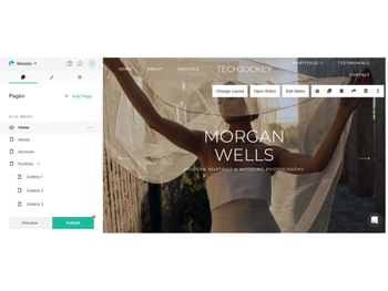 Pixieset-website builder