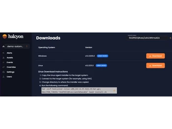 Halcyon-downloads
