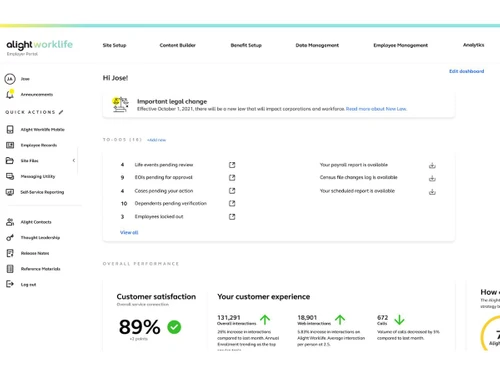 Alight Worklife-dashboard