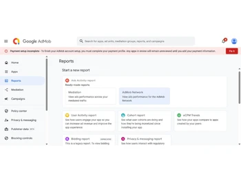 Google AdMob-reports
