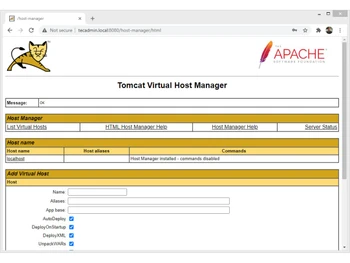 Apache Tomcat-virtual host