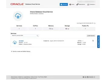 Oracle Database-Cloud