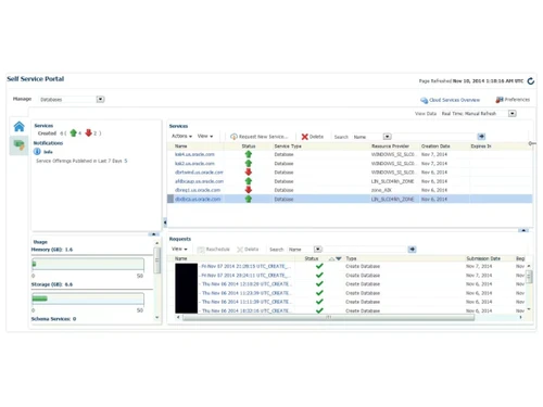 Oracle Database-portal