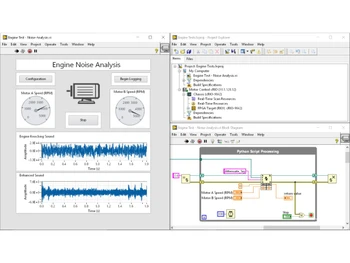 LabVIEW-engine test