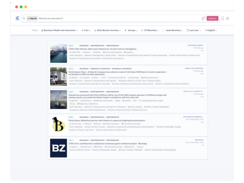 Event Registry-ESG signals