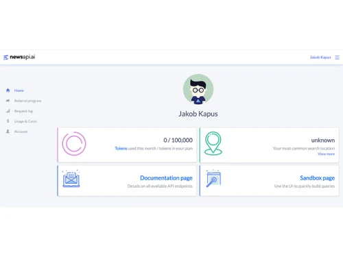 NewsAPI ai-dashboard