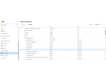 Window Server-role & features