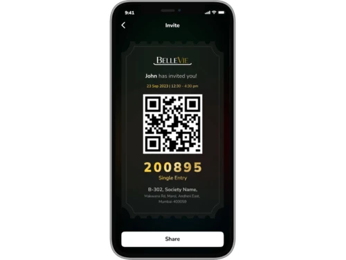 BelleVie qr code